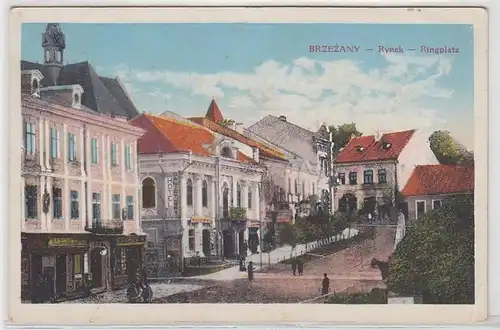 10546 Ak Brzezany Ukraine Rynek Ringplatz um 1916