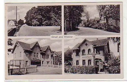 10536 Mehrbild Ak Gruß aus Klausa Gasthof usw. 1942