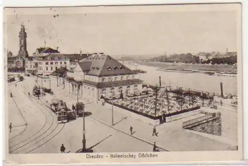 10488 Ak Dresden Village italien 1920