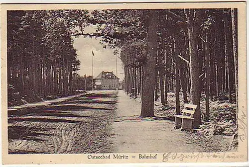 10483 Ak Balte balda Müritz Gare 1928