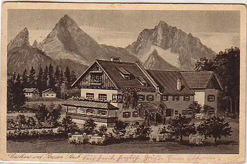 10471 Ak Hostal/ Pension Strub b. Berchtesgaden 1930