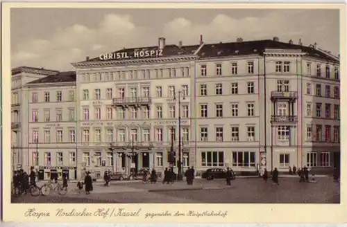 10468 Ak Kassel Hospiz Nordischer Hof um 1940