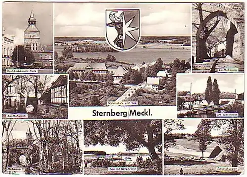10444 Mehrbild Ak Sternberg Mecklenburg 1960