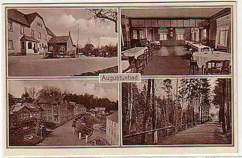 10429 Mehrbild Ak Augustusbad Knorpelschänke um 1920