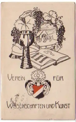 10344 Studentika Ak Plauen Association d'Art 1920