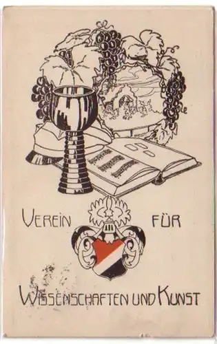 10344 Studentika Ak Plauen Verein für Kunst 1920