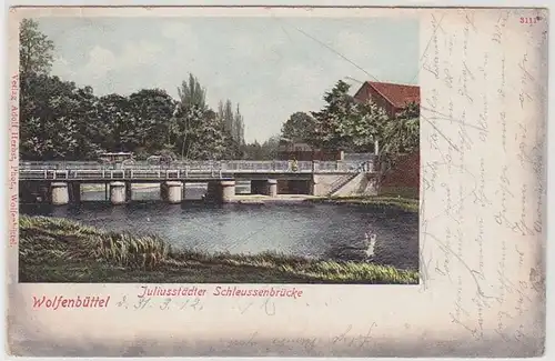 10326 Ak Wolfenbüttel Pont Juliusstadt Schleussen