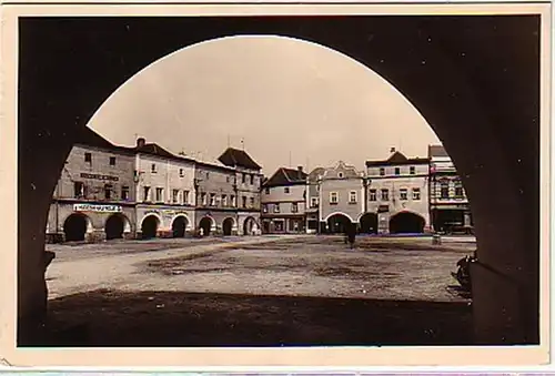10325 Ak Neustadt a.d.M. Marktplatz um 1940