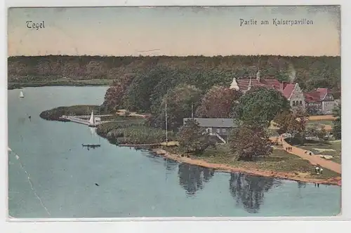 10319 Ak Tegel Partie am Kaiserpavillon 1911