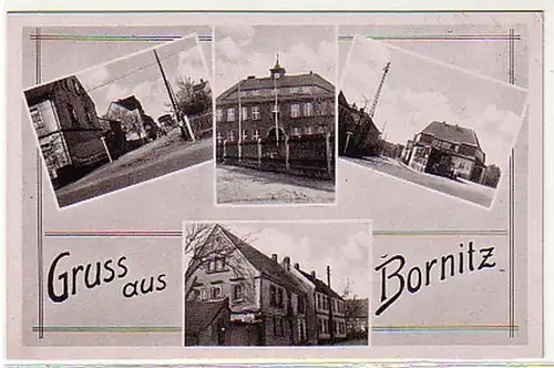 10307 Multi-image Ak Salut en Bornitz vers 1940