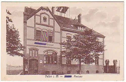 10237 Ak Velten à M. Post Office vers 1920