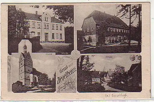 10233 Mehrbild Ak Gruß aus Ziegelheim in Sachsen 1912