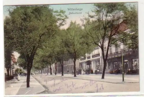 10200 Ak Wittenberge Bahnstrasse 1907