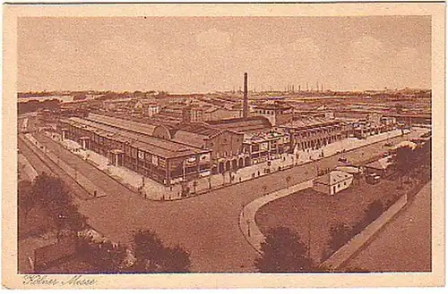 10169 Ak Cologne Messe vers 1930