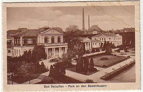 10158 Ak Bad Saluflen Park aux salles de bains autour de 1930