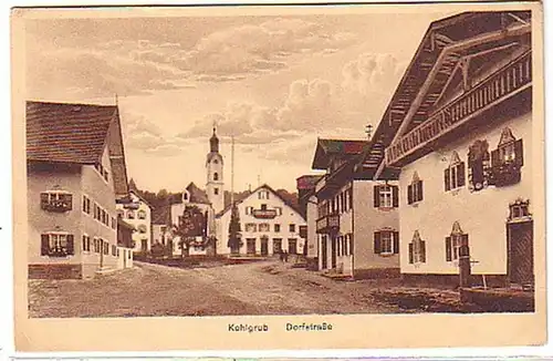 10157 Ak Kohlgrub Bayern Dorfstrasse 1927