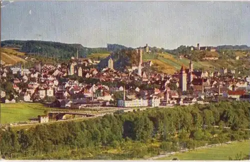 10142 Ak Ravensburg Vue totale 1912