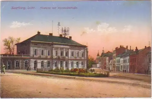 10120 Ak Saarburg Lorraine Bureau de poste vers 1910