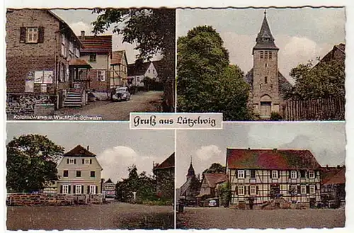10117 Mehrbild Ak Gruß aus Lützelwig Kolonialwarenladen