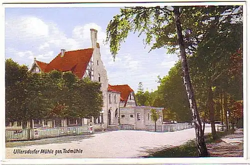 10094 Ak Ullersdorfer Mühle . Todmühle vers 1930