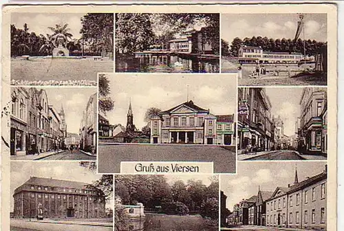 10089 Mehrbild Ak Gruss aus Viersen 1939