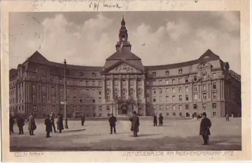 10085 Ak Cologne Montagnes de justice sur la place Reichenspergerplatz 1912