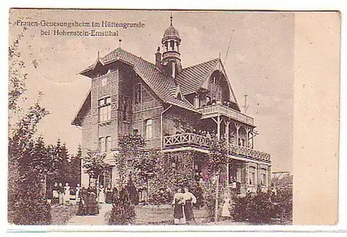 10078 Ak Hüttengrund bei Hohenstein Ernstthal 1926