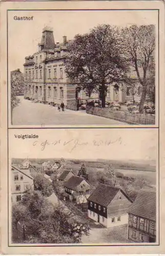 10019 Feldpost Ak Voigtlaide Gasthof 1917