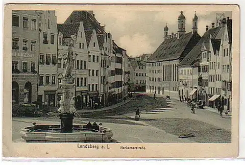 10016 Ak Landsberg a.L. Herkomerstrasse vers 1930