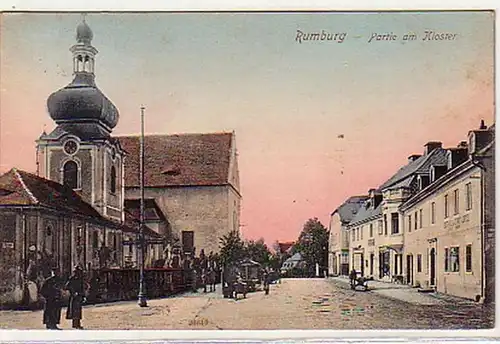 1001 Ak Rumburg Partie am Kloster 1909