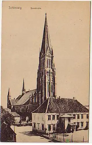 09964 Ak Schleswig Domkirche vers 1920