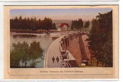 09949 Ak Gothaer Talsperre bei Tambach Dietharz 1920