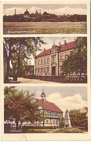 09901 Mehrbild Ak Gruss aus Prießnitz um 1930