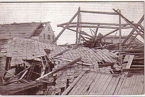 09825 Ak Sturm Katastrophe zu Chemnitz am 27. Mai 1916