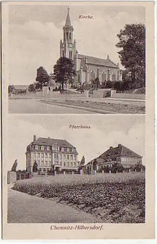 09823 Mehrbild Ak Chemnitz Hilbersdorf um 1910