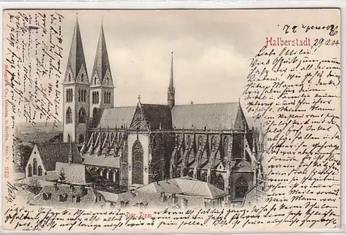 098220 Prange Ak Halberstadt de la Dom 1904