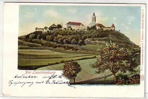09808 Ak Die Leuchtenburg in Thüringen um 1900