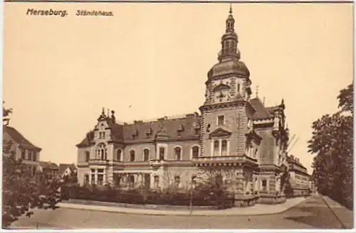 09805 Ak Merseburg Ständehaus um 1930