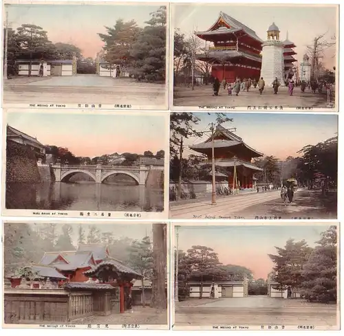 09799/6 Ak Tokyo Japan Stadtansichten um 1910