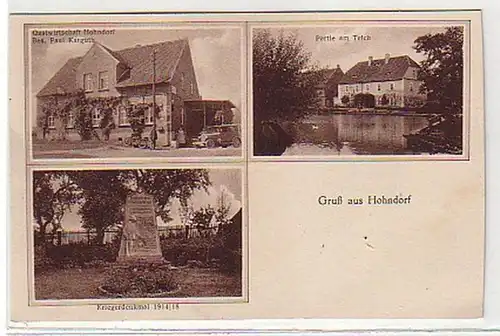 09787 Mehrbild Ak Gruß aus Hohndorf um 1925