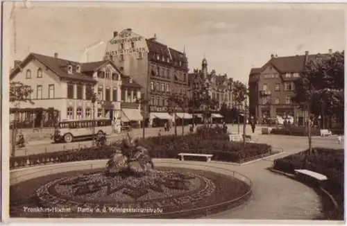 09785 Ak Frankfurt Höchst Königssteinstrasse 1935