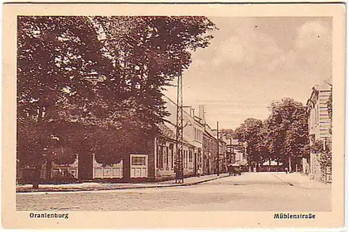 09770 Ak Oranienburg Mühlenstrasse 1943