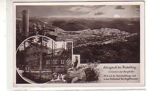 09755 Multi-image Ak Königstuhl près de Heidelberg vers 1940