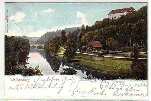 09664 Ak Wilkenburg Château 1905