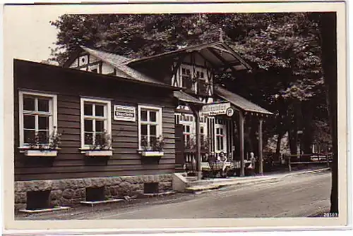 09639 Ak Oberhof Waldrestaurant "Wegscheide" 1933