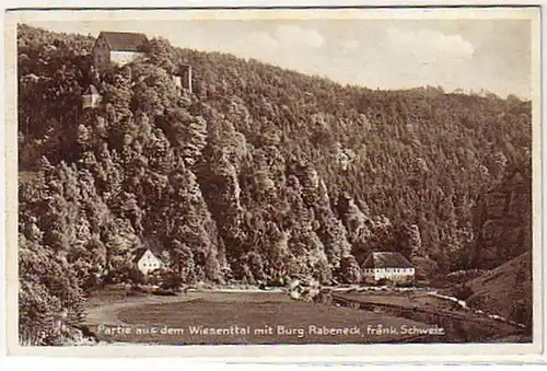 09628 Ak Wiesenthal avec château de Rabeneck vers 1920