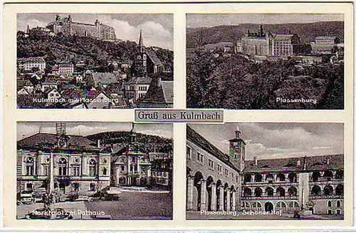 09625 Mehrbild Ak Gruß aus Kulmbach 1935