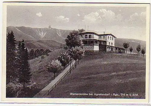 09585 Ak Bismarckhöhe bei Agnetendorf i. Rbg. 1933