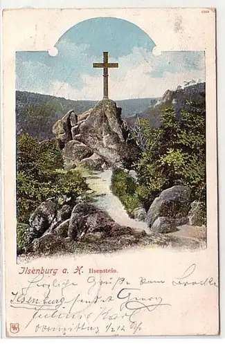 09570 Ak Ilsenburg am Harz Ilsenstein 1906