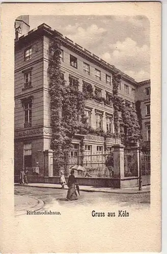 09532 Ak Gruss de Cologne Richmodishaus vers 1900